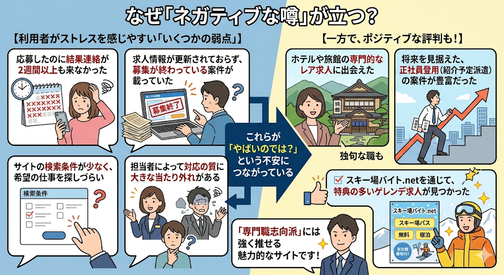 なぜネガティブな噂が立つのかをわかりやすく図解